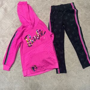 Barbie sweatshirt leggings set